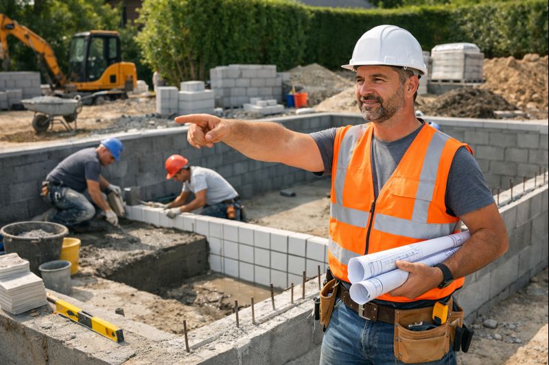 Chef d’équipe maçon/gros œuvre – Job description